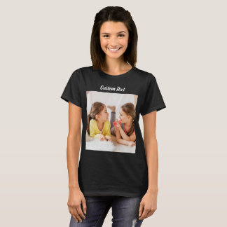 Custom Text Photo Personalised T-Shirt