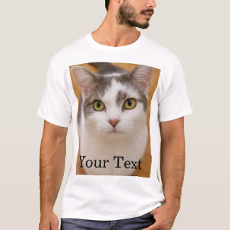 Custom Text Photo Personalized T-Shirt