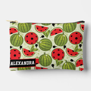Custom text pickleball Fresh Rally Accessory Pouch
