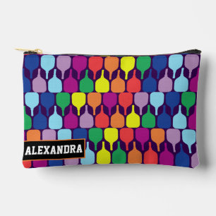Custom text pickleball Paddle Pop Accessory Pouch