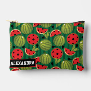 Custom text pickleball Sweet Serve Accessory Pouch