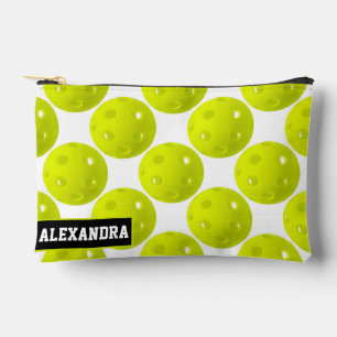 Custom text Pickleball Zesty Dink Accessory Pouch