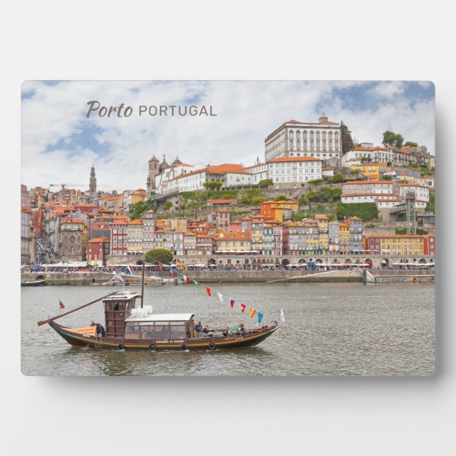 Custom Text Porto Portugal Plaque (Front)