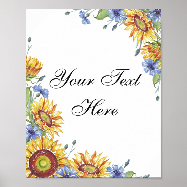 Custom Text Poster (Front)