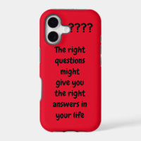 Custom text Quote or favourite idiom red and black