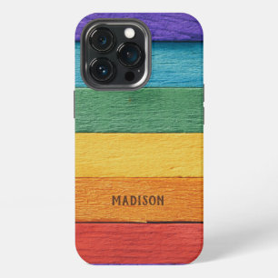 Custom Text Rainbow phone cases