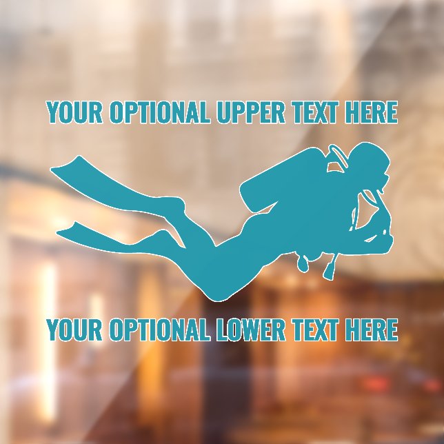 Custom Text Scuba Diving (Sheet 2)