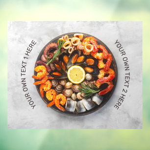 Custom text Seafood Platter