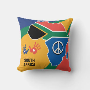 Custom Text South Africa Cushion