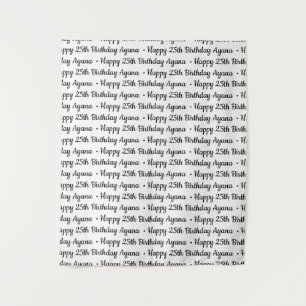 Custom Text Step and Repeat Fabric Banner Tapestry