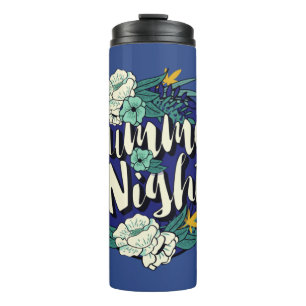 Custom Text Summer Nights Thermal Tumbler