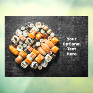 Custom text Sushi Platter
