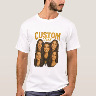 custom text t-shirt