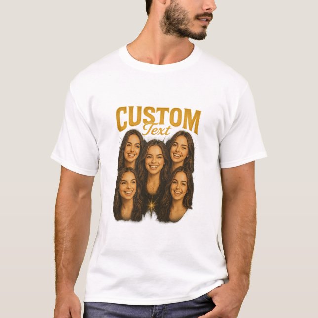 custom text t-shirt (Front)