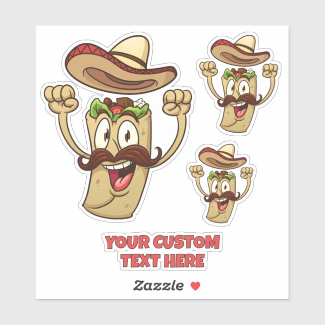 Custom Text Taco Party (Sheet)