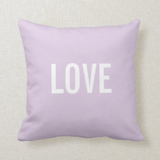 Custom Text Throw Pillows Template | LOVE