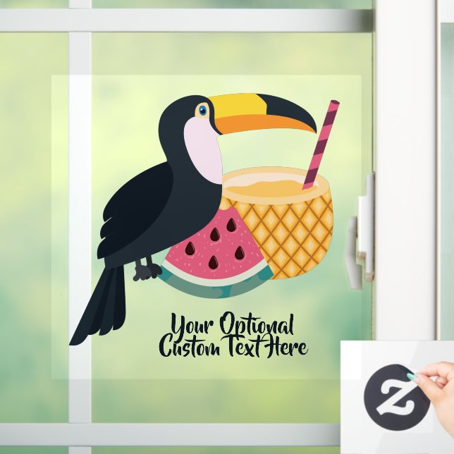 Custom text Toucan Illustration (Home)