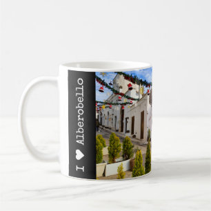 Custom text, trulli houses in Alberobello  Coffee Mug