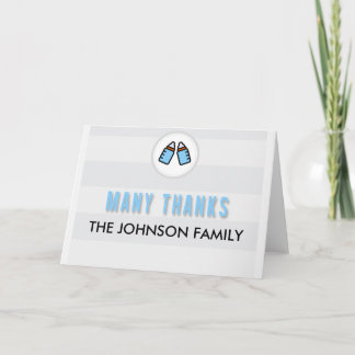 Custom thank you card