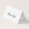 Custom Thank You Fold Card