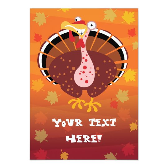 Custom Thanksgiving Card