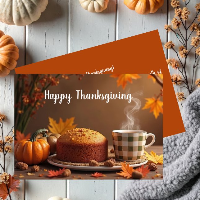Custom Thanksgiving Greetings Card (Creator Uploaded)