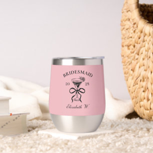 Custom The Bach Club Bridesmaid Wine Tumbler