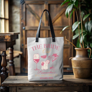 Custom The Bride Club Bachelorette Tote Bag