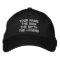Custom the man the myth the legend embroidered hat