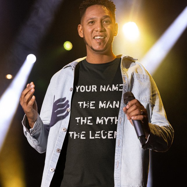 Custom The Man. The Myth. The Legend. T-Shirt (Creator Uploaded)