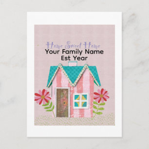 Custom The Signature Whimsy (Pink & Teal) Postcard
