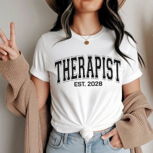 Custom Therapist T-shirt, Therapy Graduation Gift T-Shirt