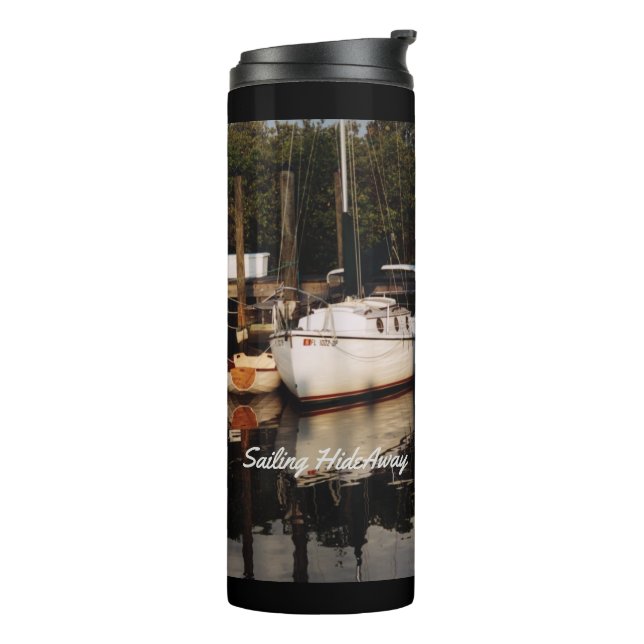 Custom Thermal Sailing Tumbler  (Rotated Left)