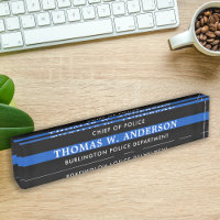 Custom Thin Blue Line Police Officer Department