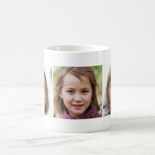 Custom Three-Photo Collage Coffee Mug