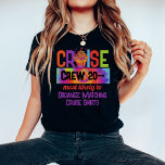 Custom Tie Dye Most Likely To Funny Cruise 2024 T-Shirt<br><div class="desc">Step into cruise season with our Custom Tie Dye Most Likely To Funny Cruise 2024 T-Shirt collection. Embrace the vibrant tie-dye patterns that infuse a burst of colours, adding a playful and trendy touch to your cruise wardrobe. These shirts are not only perfect for a birthday cruise celebration but also...</div>