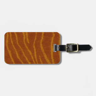 Custom Tiger Luggage Tag