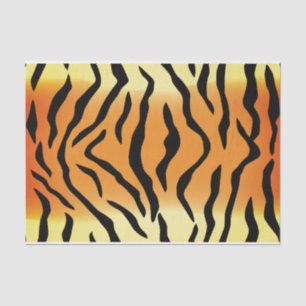 Custom Tiger Stripe Tissue Paper