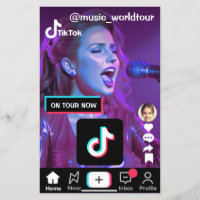 Custom tiktok photo promo