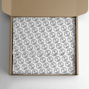 Custom Tissue Paper for Business Packaging Logo
