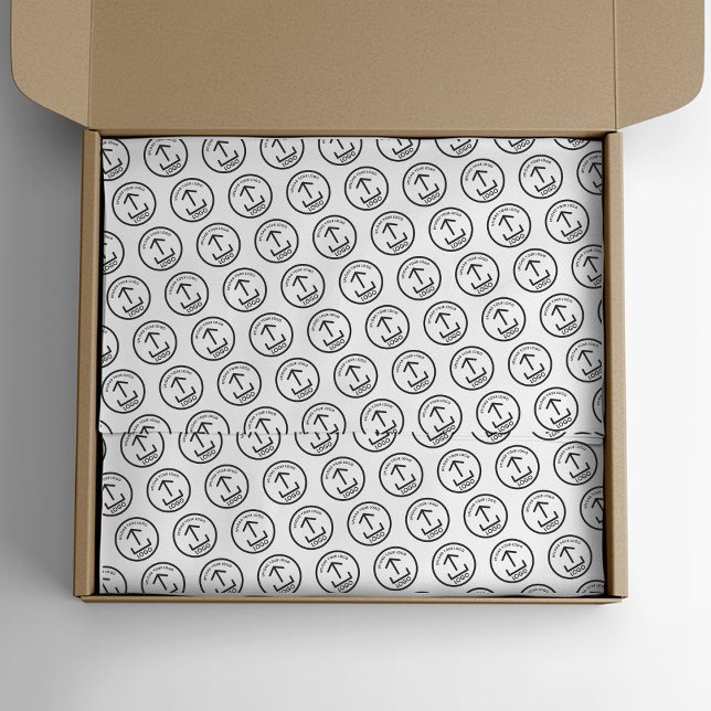 Custom Tissue Paper for Business Packaging Logo (Custom Tissue Paper for Business Packaging Logo)