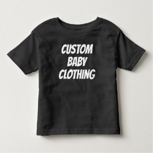 Custom Toddler T-Shirt Blank Template