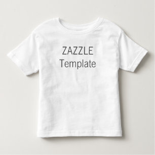 Custom Toddler T-Shirt Blank Template