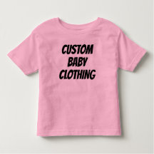 Custom Toddler T-Shirt Blank Template
