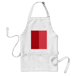 Custom Tomato Red Duo Block Apron
