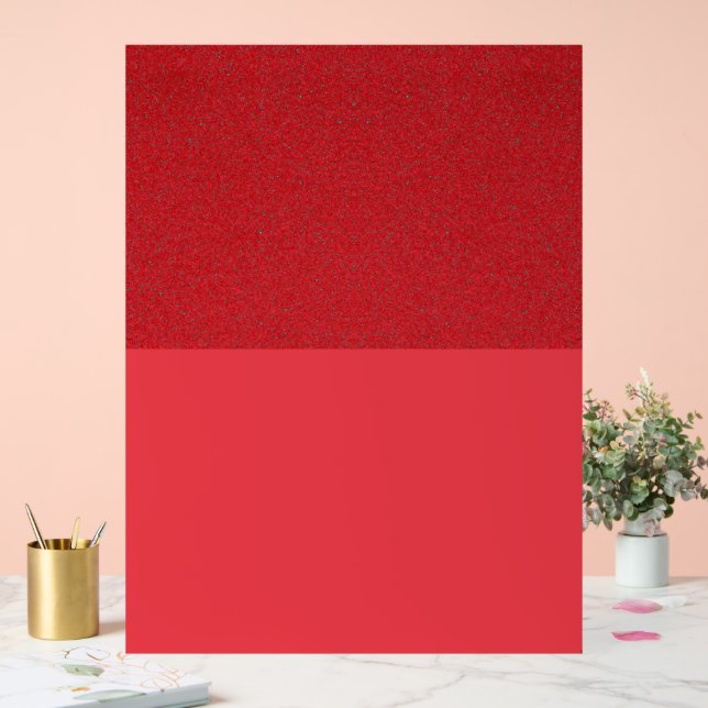 Custom Tomato Red Noise Acrylic Sign (Wedding)