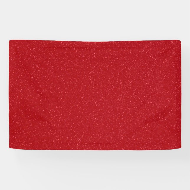 Custom Tomato Red Noise Banner (Horizontal)