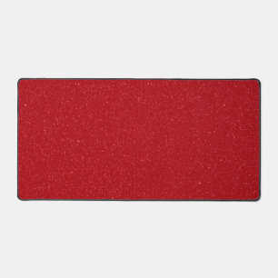 Custom Tomato Red Noise Desk Mat