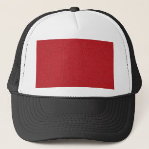 Custom Tomato Red Noise Trucker Cap