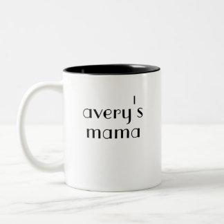 Custom tote bag, Bridesmai gifts tote bag,Embroide Two-Tone Coffee Mug